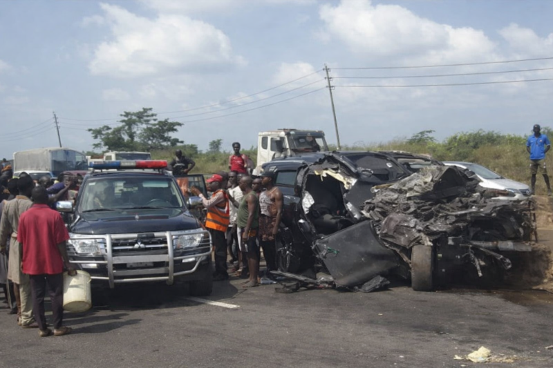 Anthony Joshua Survives Lagos-Ibadan Road Crash; Two Friends Die