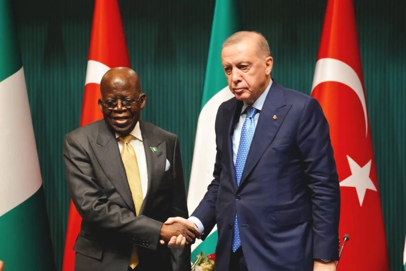Nigeria-Turkey agreements were signed during President Bola Tinubu’s January 2026 visit.