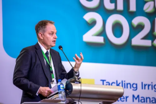 The Director General of IWMI, Mark Smith