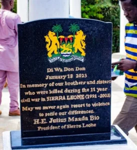 Sierra Leone National Day of Remembrance