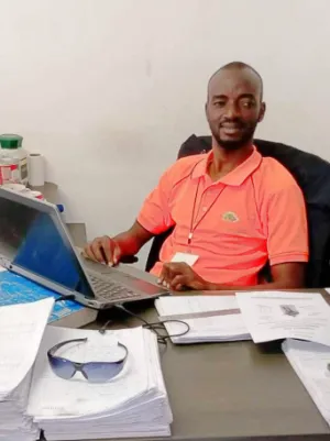 Sulaiman MansaraySecretary General Koidu Limited Workers Union.