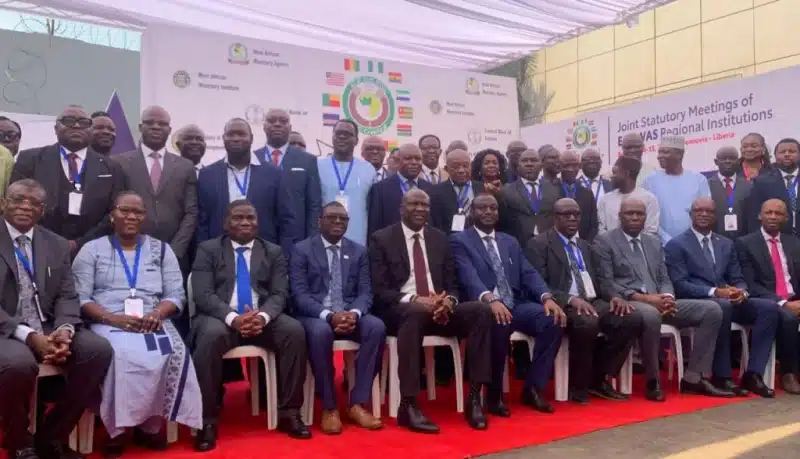 Central Bank governors meeting in Monrovia regarding Ecowas Eco currency 2027