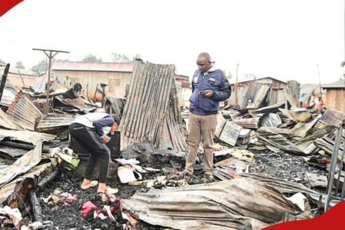 30 Families Displaced After Fire at Lang’ata Women’s Prison Quarters