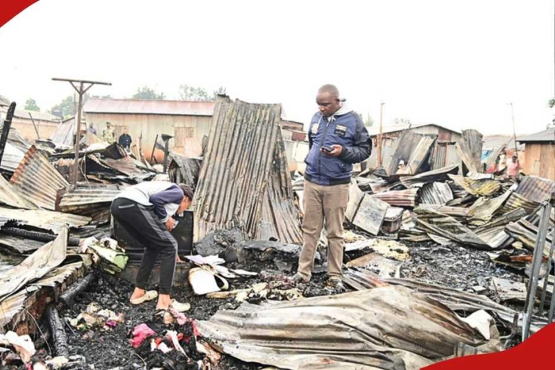 30 Families Displaced After Fire at Lang’ata Women’s Prison Quarters
