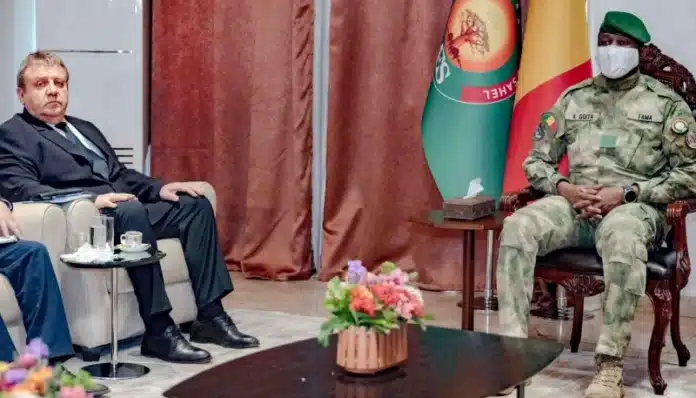 Mali Junta Attack: Goïta Surfaces Beside Russian Envoy After Insurgents Fail to Seize Power