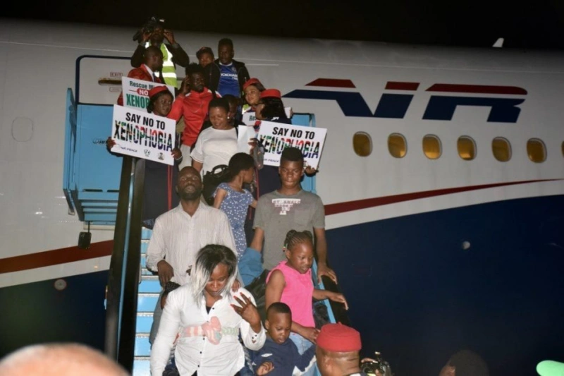 Nigeria Voluntary Repatriation from South Africa Begins With Launch of Emergency Evacuation