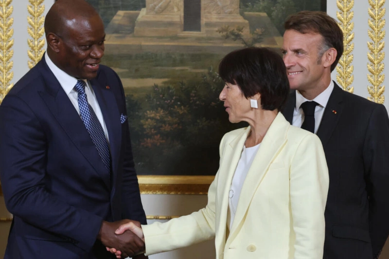 President Oligui Nguema Signs Gabon Manganese Agreement With France in Paris
