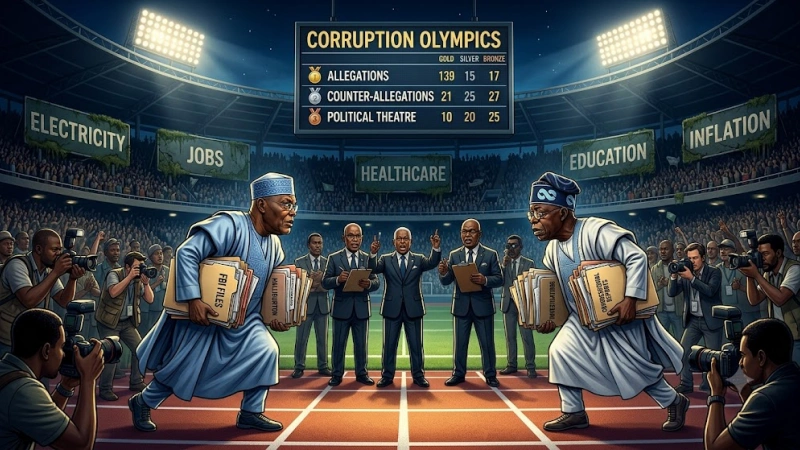 Corruption Olympics: Tinubu, Atiku and the Politics of Files