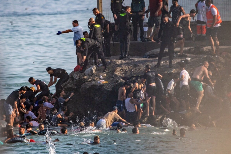 Spain deploys military as Ceuta migrant crisis escalates at least 19 dead