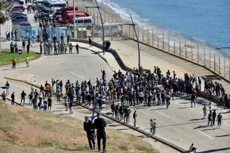 Ceuta migration crisis deepens as over 1,500 arrive from Morocco in a week
