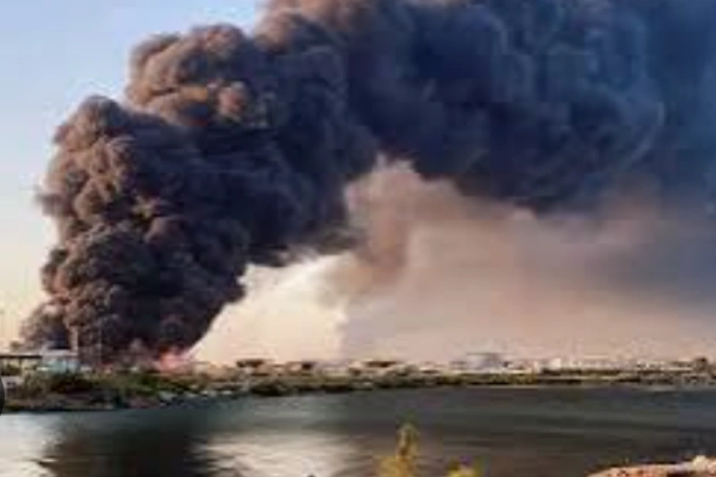 Damietta Port Fire: Drone Strike Suspected on US-Owned Gas Tanker in Egypt