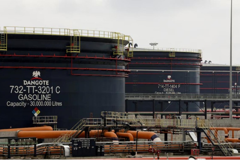 Dangote Refinery Petrol Price Rises to N1,215 as Naira Sales Resume