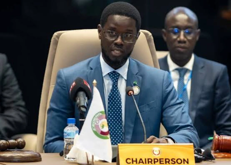 Faye Puts ECOWAS Sahel Reconciliation at the Centre of His New Chairmanship