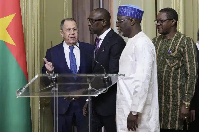 Lavrov's Bold Pledge in Niger Deepens Ties with Alliance of Sahel States