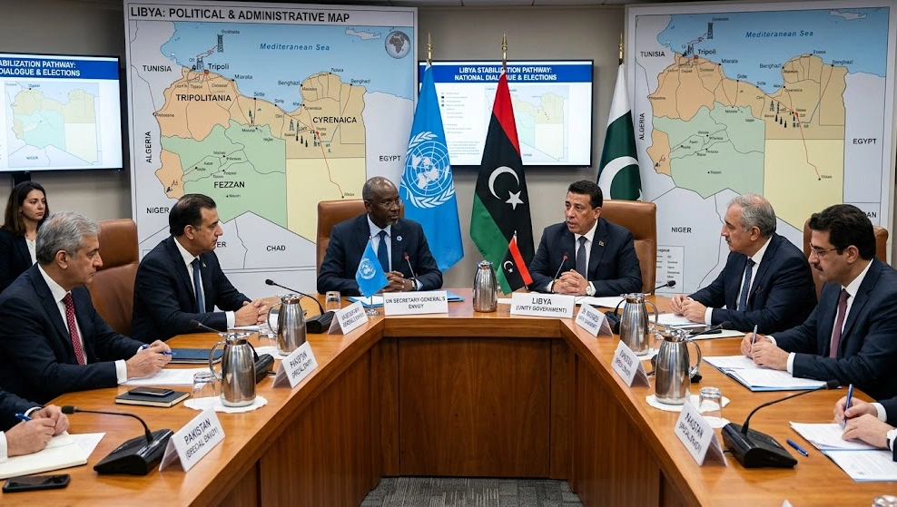 Libya political talks gain fresh momentum as Pakistan joins mediation push