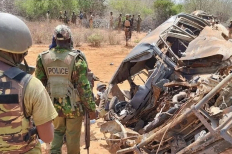 Mandera IED Attack Kills 5 Kenyan Security Officers Near Somalia Border