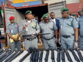 Nigeria Customs Service Seizes Rifle Parts, Cannabis Products Worth ₦373.8m