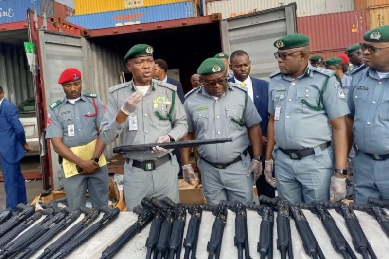 Nigeria Customs Service Seizes Rifle Parts, Cannabis Products Worth ₦373.8m