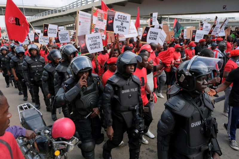 Ghana Braces for Democracy Under Attack Protest Amid Cedi Worries and Stormy Weather