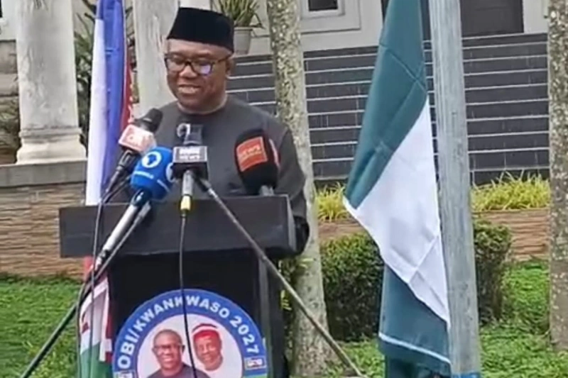Obi flags off 2027 presidential campaign with pledge to shift Nigeria from consumption to production