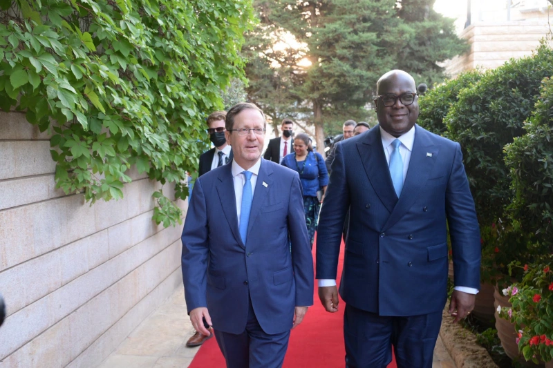 Tshisekedi And Herzog Meet In Jerusalem As DRC-Israel Relations Deepen