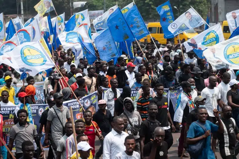 DRC third term protests: tear gas in Kinshasa as parliament reopens over Tshisekedi's future