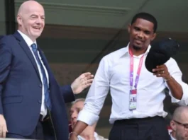 Samuel Eto'o backs Infantino. He wants the rest of African football to follow him too.