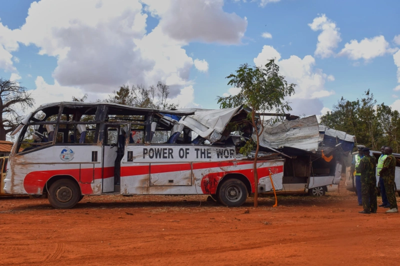 Kenya bus crash kills 22 mourners returning from pastor’s funeral