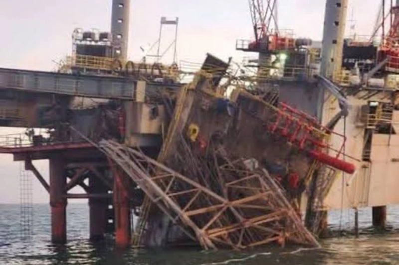 Gabon oil rig disaster: 3 bodies found inside wreck, 2 still missing