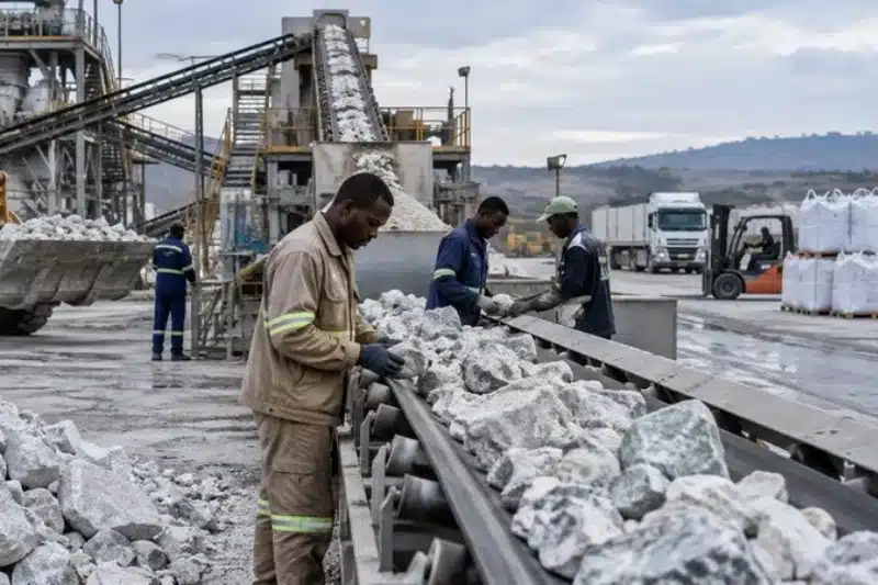 Zimbabwe Lithium Exports Hit $2.16bn, Processing Lags